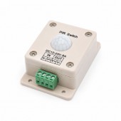 ALX-14L033 SENZOR PIR MISCARE 12-24V 8A PENTRU ILUMINARE LED