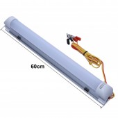 ALX-18D001 LED T8 - 60CM / 12V - 15W CU CLEȘTI