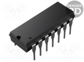 CD74HC93E C.I DIGITAL CONTOR BINAR CMOS THT DIP14 2-6VDC