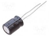EEUFR1J470 CONDENSATOR ELECTROLITIC IMPEDANTA REDUSA 47UF 63VDC
