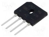 GBU10K-DC PUNTE REDRESOARE MONOFAZATA 10A 800V PLATA