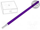 H05VK05VI CABLU H05V-K CU 0.5MM PVC VIOLET 300V 500V CLASA 5