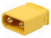 XT30UPB-M CONECTOR ALIMENTARE DC TATA XT30 15A 500V 2 PINI DREPT